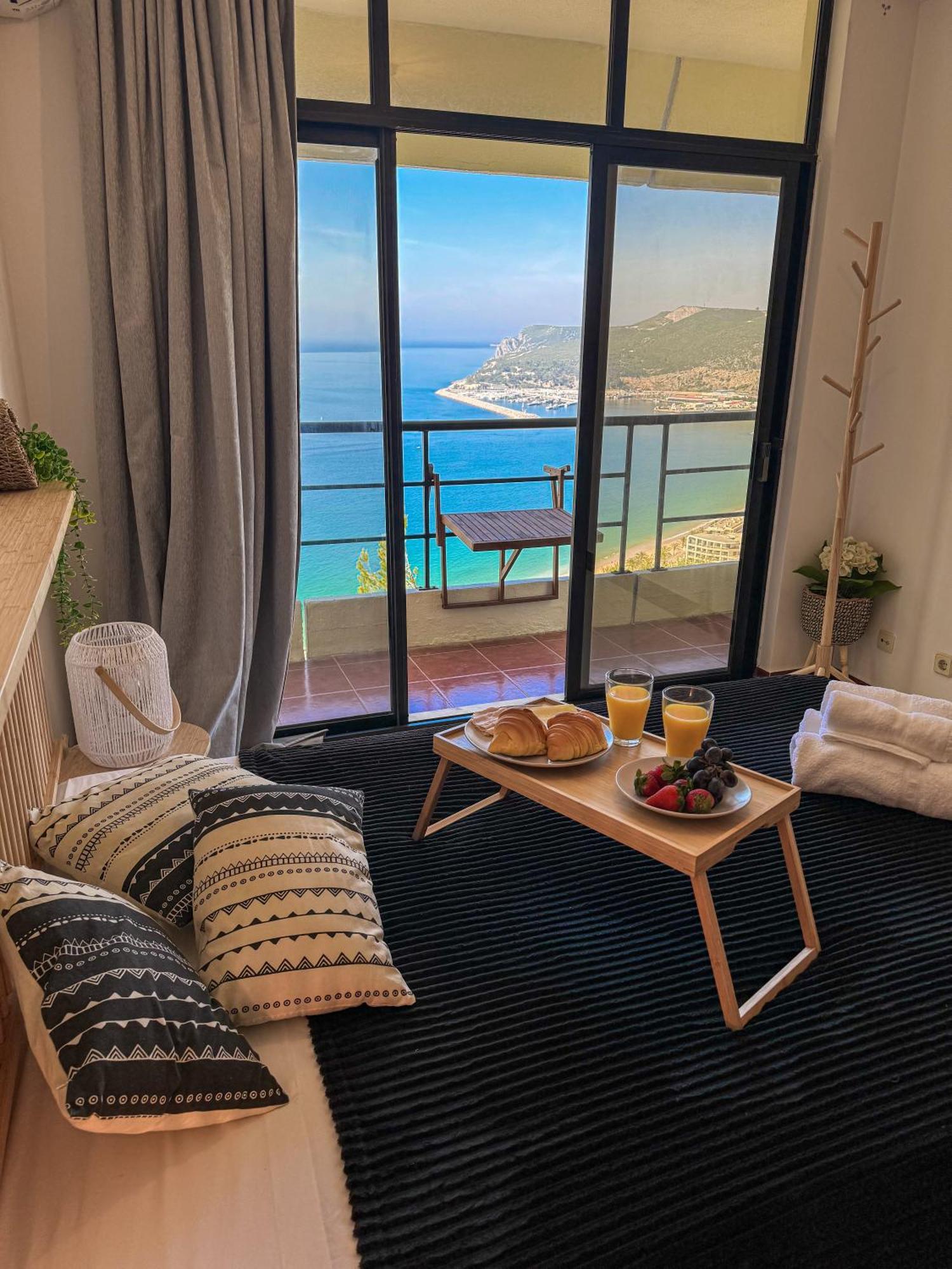 Penthouse Ocean View Sesimbra - Parking @Center Appartement Buitenkant foto